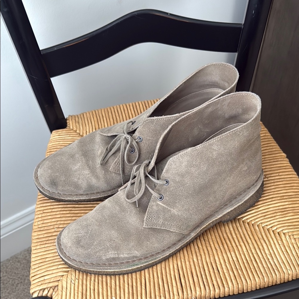 Clark’s Original Suede Chukka Boots with Crepe Sole